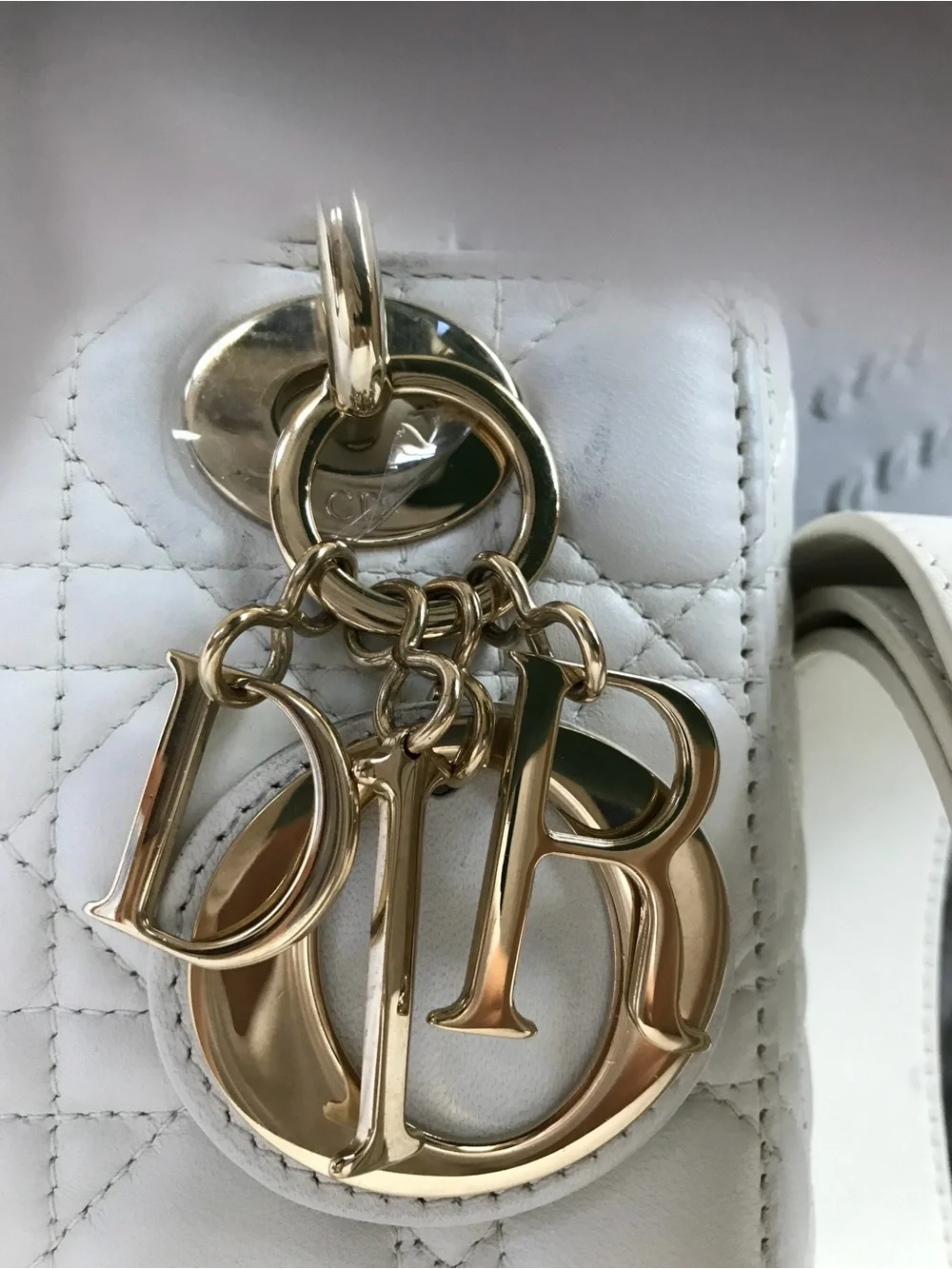 Sold✅✅ Lady Dior MydiorAbc Cannages Bag Small